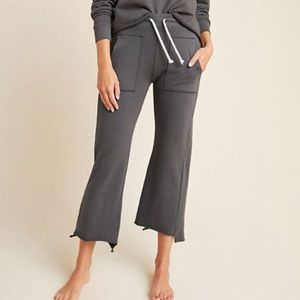 MATE the Label The Edin Crop Sweatpant Vintage Black Small